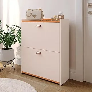 Sapateira 2 Gavetas Basculantes Off White