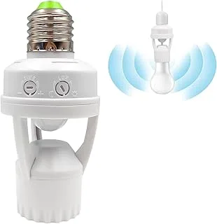 Soquete E27 com Sensor de Presença