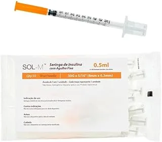 Kit Seringa Genérica 0,5ml 6mm