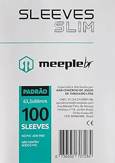 Meeplebr Sleeves Slim Padrão