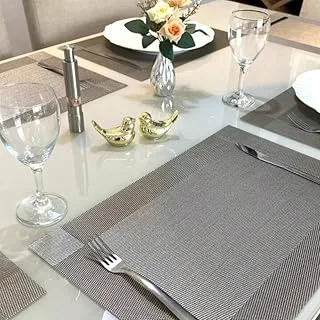 Kit 6 Peças Jogo Americano Retangular Shop100