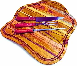 Tábua de Churrasco Rústica Grande