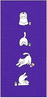 Tapete Yoga Estampado Gatinho