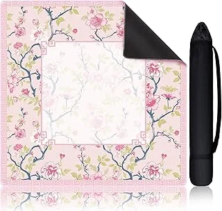 Chinoiserie Mahjong Tapete Quadrado