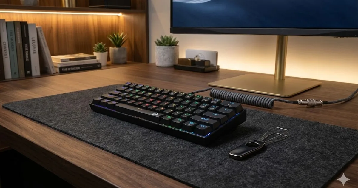 Melhor teclado mecânico switch blue: Os 10 melhores em 2026