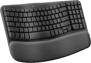 Logitech Wave Keys Ergonômico