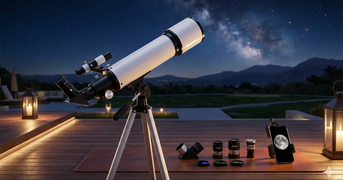 Melhor telescópio para iniciantes: Os 10 melhores em 2026
