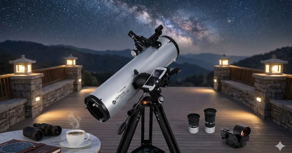 Melhor telescópio refletor: Os 10 melhores em 2026