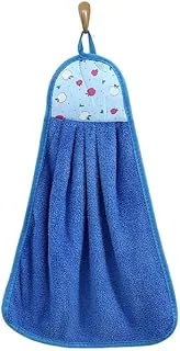 Toalha Bate Mão com Alça Azul