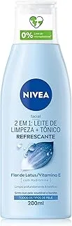 Nivea Loção 2 Em 1 Leite De Limpeza Facial + Tônico