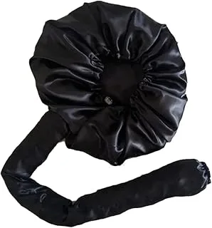 Touca Difusora Secadora Cetim Preta