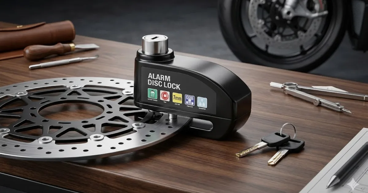 Melhor trava de disco com alarme: As 10 melhores em 2026