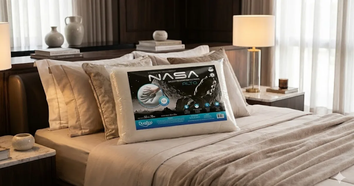 Melhor travesseiro da NASA: Os 10 melhores em 2026