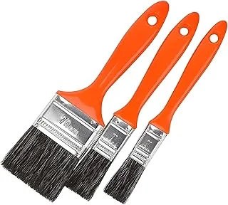 Kit 3 Pincéis Profissionais Cerdas Gris