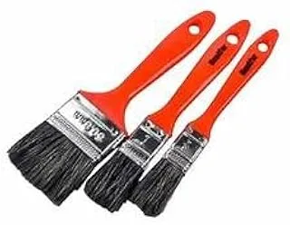 Kit 3 Trincha Pintura Parede Cerdas Gris