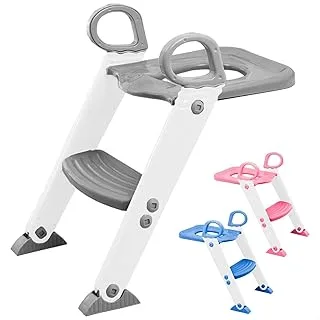 Troninho com Escada Trono Cinza