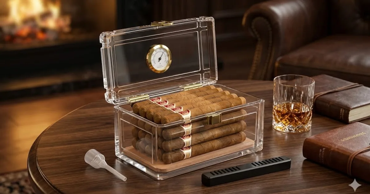 Melhor umidor de charutos: Os 10 melhores em 2026