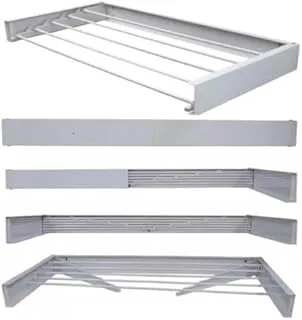 Varal De Parede Retrátil Secreto Mágico