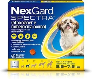 NexGard Spectra 3,6 a 7,5kg