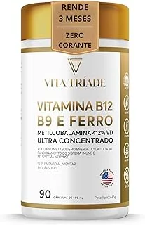 Vita Tríade B12 + Ferro e Ácido Fólico